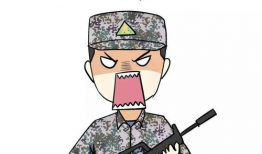 军营漫画,铁血豪情，青春风采